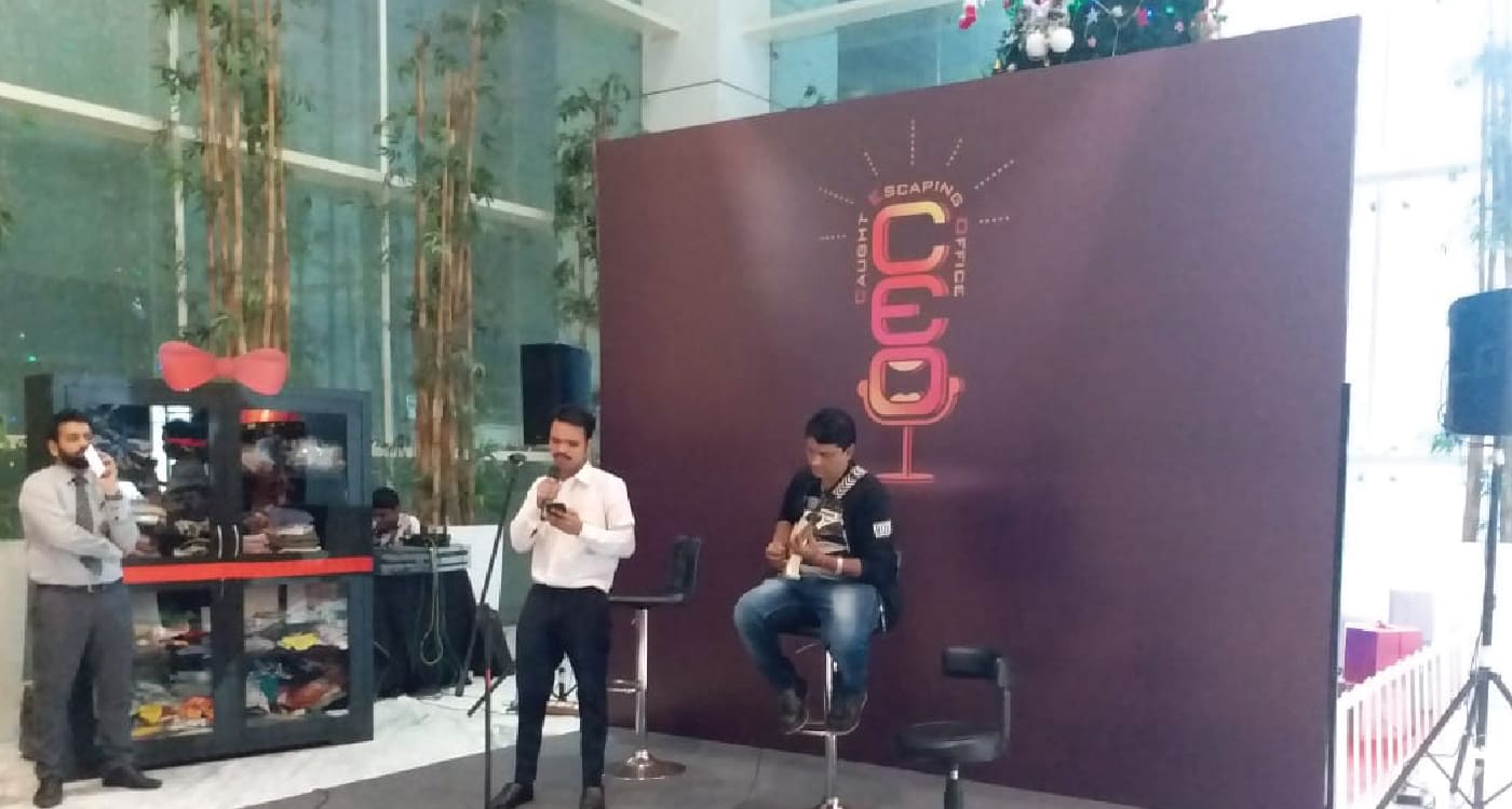 Singing show for Nucleus office parks